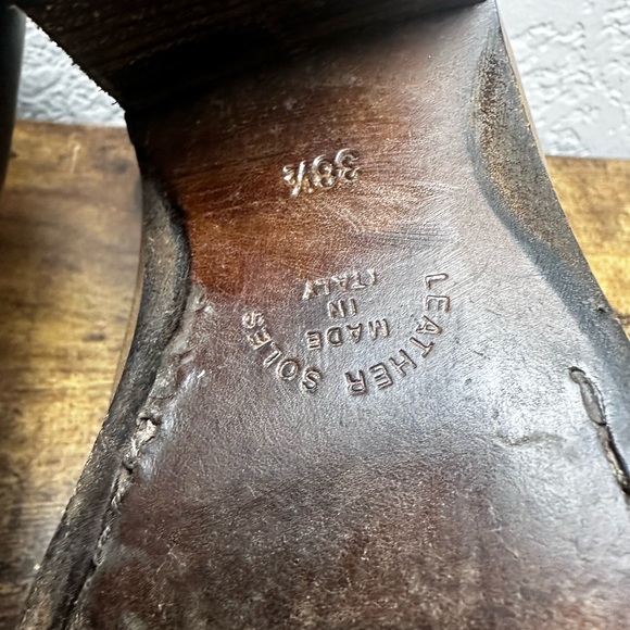 Fiorentini Baker Brown Ankle Boots Booties Women's EUR 38 1/2 US 8.5 - Picture 8 of 10